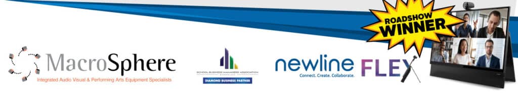 macrosphere sbmaq roadshow newline flex winner