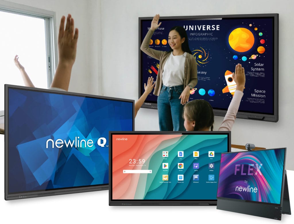 newline classroom interactive screens