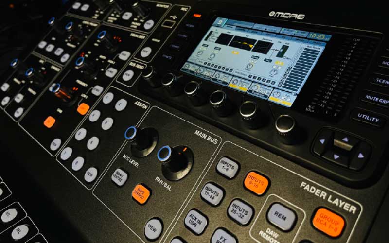 audio system mixer